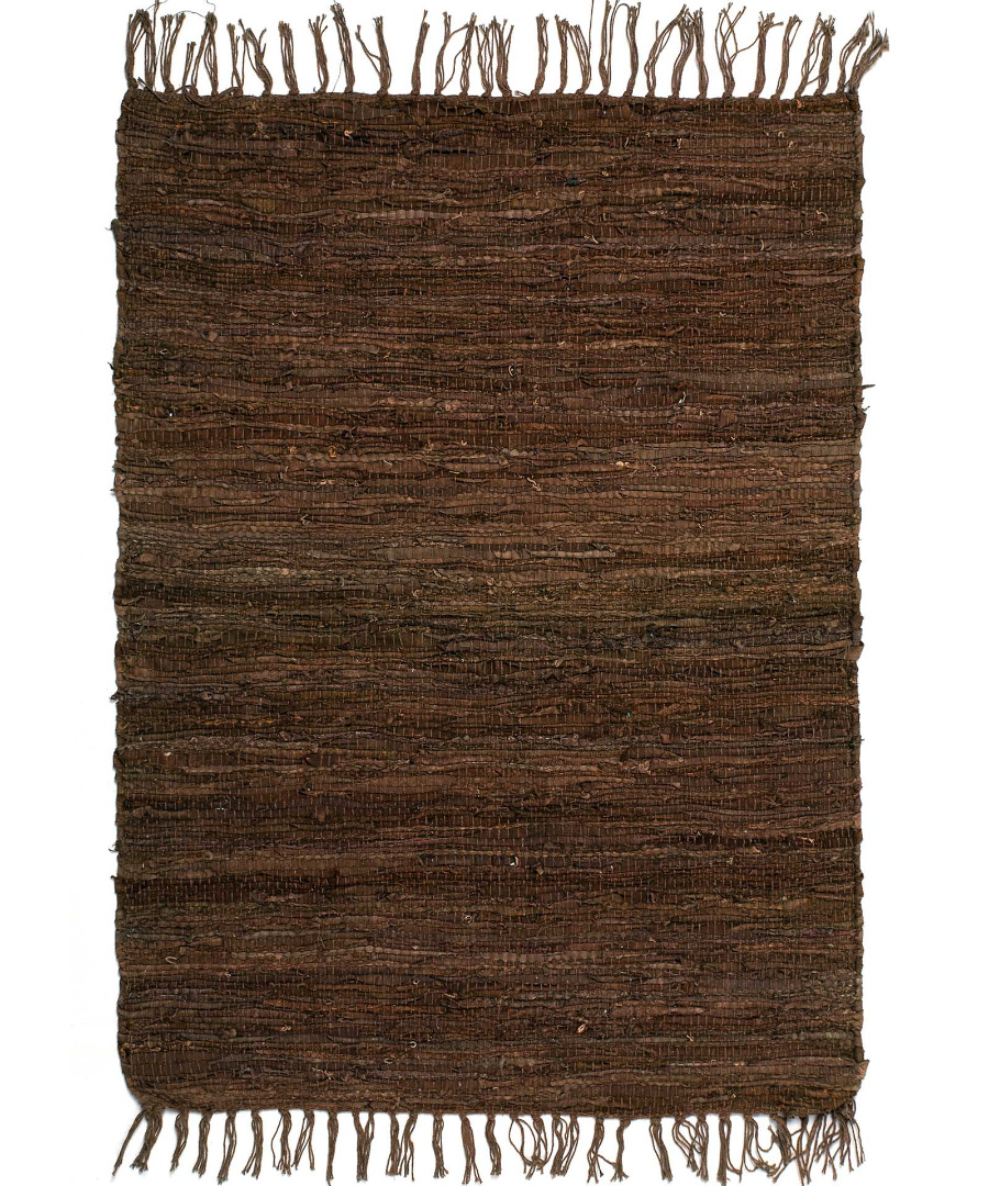 Untitled-1661 Πατάκια τζακιού (60cm x 90cm) καφέ SilkFashion - Image 1