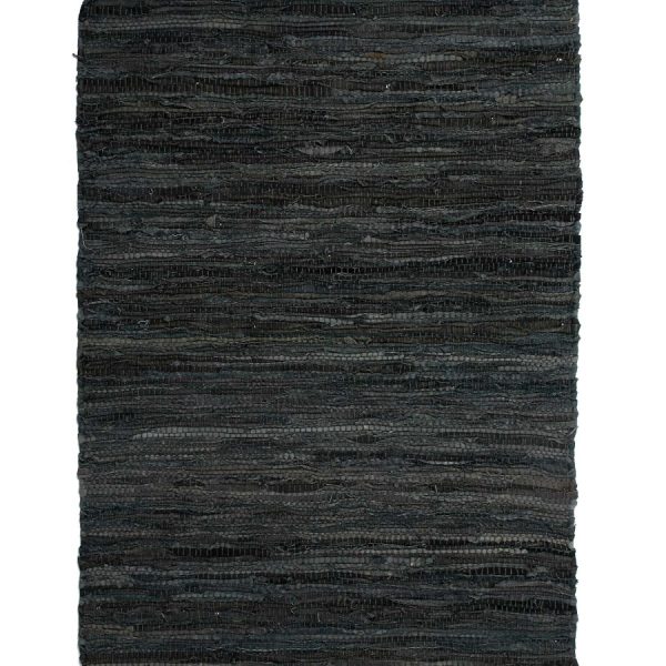 Πατάκια τζακιού (60cm x 90cm) ανθρακί SilkFashion