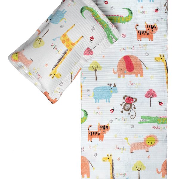 Παιδικό πάπλωμα (125cm x 150cm) jungle SilkFashion