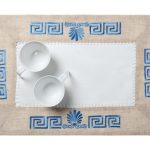 Σουπλά WH19-010 (35cm x 50cm) σιέλ SilkFashion