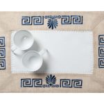 Σουπλά WH19-010 (35cm x 50cm) μπλέ SilkFashion