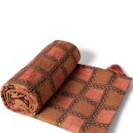 ΡΙΧΤΑΡΙΑ 501 (150cm x 150cm) κεραμιδί SilkFashion