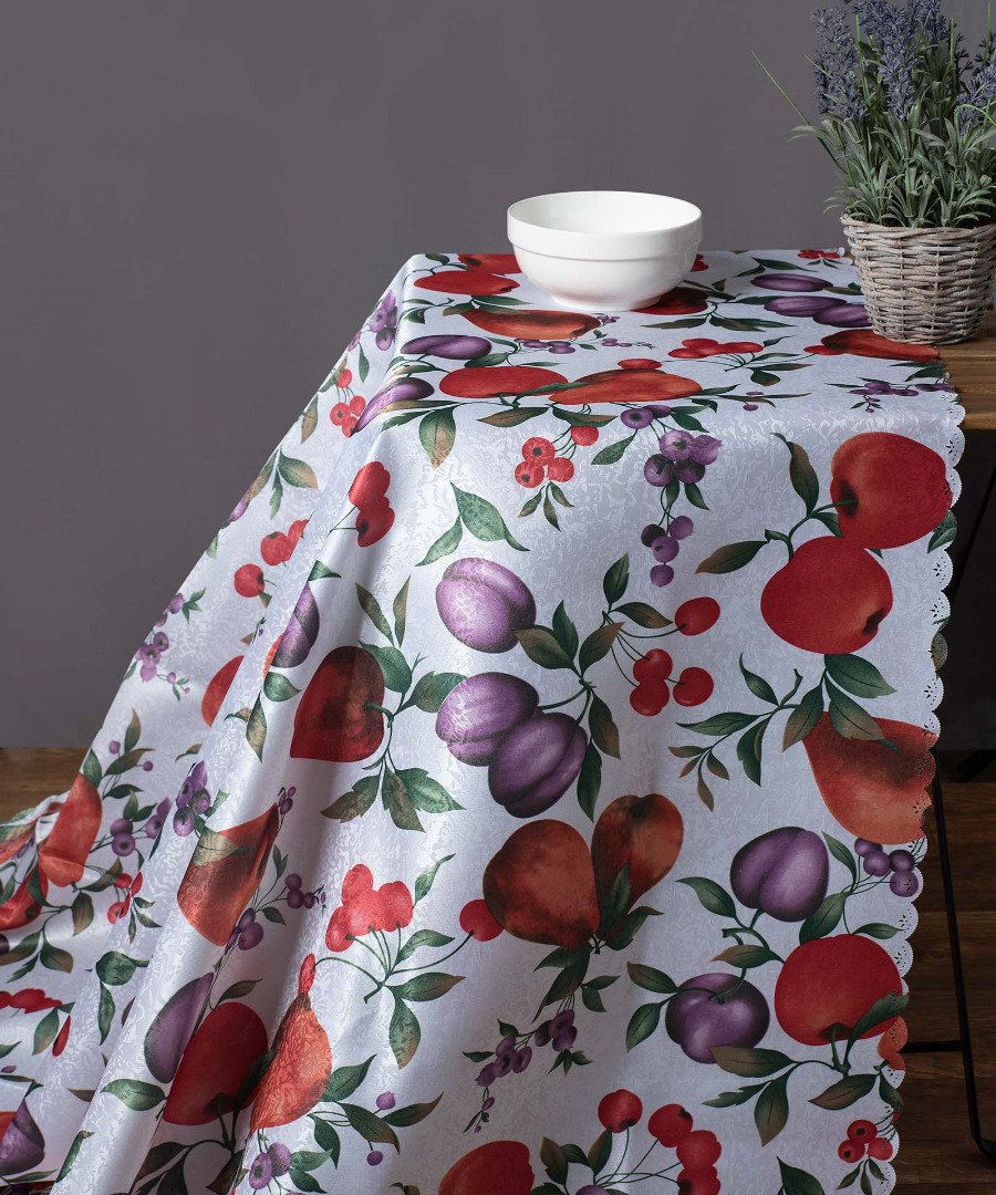 Untitled-1740 Αλέκιαστο καρέ FY015 (90cm x 90cm) λευκό SilkFashion - Image 1