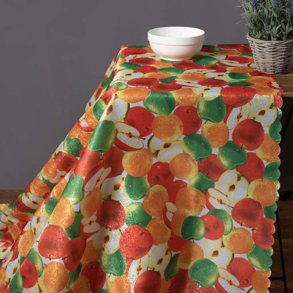 Αλέκιαστο τραπεζομάντηλο FY023 (140cm x 180cm) Μπέζ SilkFashion