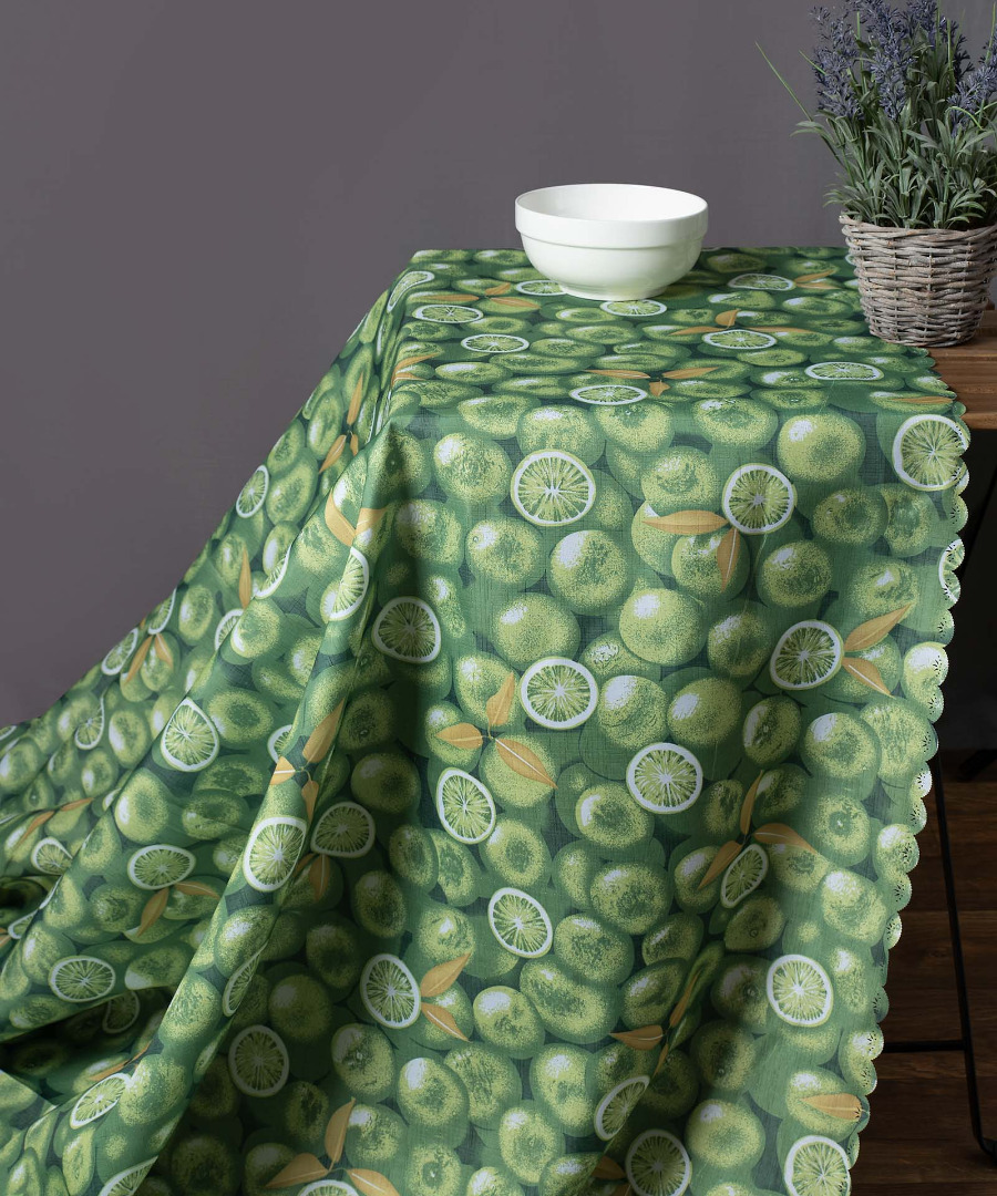Untitled-1743 Αλέκιαστο τραπεζομάντηλο 418 (170cm x 220cm) πράσινο SilkFashion - Image 1