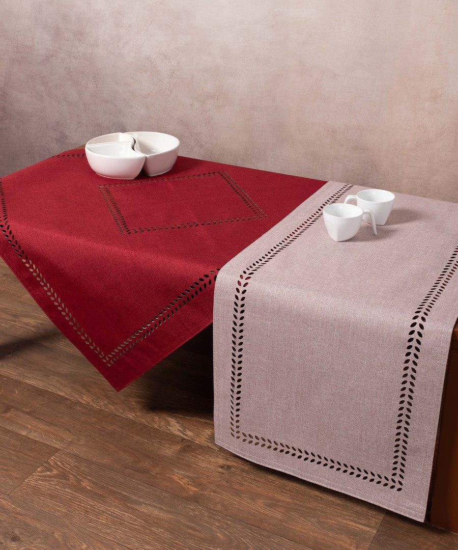 Untitled-2186 καρέ (90cm x 90cm) bg18 αμέθυστος/κόκκινο SilkFashion - Image 1