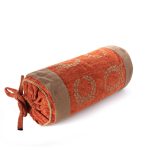 Καραμέλα με γέμιση (40cm x 17cm) 6416 πορτοκαλί SilkFashion