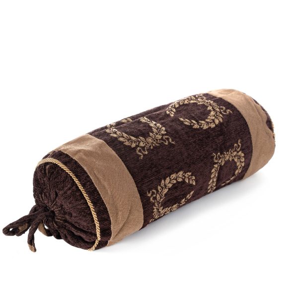 Καραμέλα με γέμιση (40cm x 17cm) 6416 καφέ SilkFashion