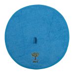 Στρογγυλή πετσέτα με κρεμαστράκι (48cm) μπλέ ΚΡΗΤΗ SilkFashion