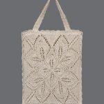 Πλεκτή τσάντα (33cm x 44cm) 1 SilkFashion