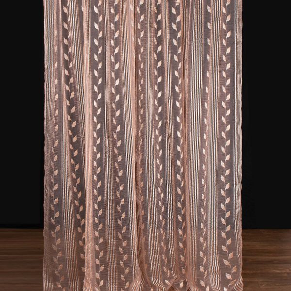 Κουρτίνα nx6105 (280cm x 300cm) με τρέσα σομών SilkFashion