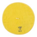 Στρογγυλή πετσέτα με κρεμαστράκι (48cm) κίτρινο GREECE SilkFashion
