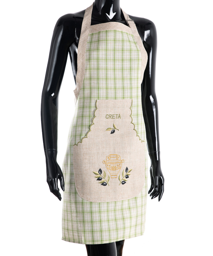 Untitled-2498 Ολόσωμη ποδιά 1312 (80cm x 55cm) πράσινο CRETA SilkFashion - Image 1