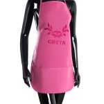 Ολόσωμη ποδιά BG23a (50cm x 70cm) φούξια CRETA SilkFashion