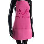 Ολόσωμη ποδιά BG23a (50cm x 70cm) φούξια KOS SilkFashion