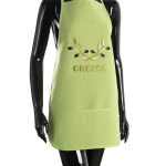 Ολόσωμη ποδιά BG23a (50cm x 70cm) πράσινη χρωματιστή ελιά GREECE SilkFashion