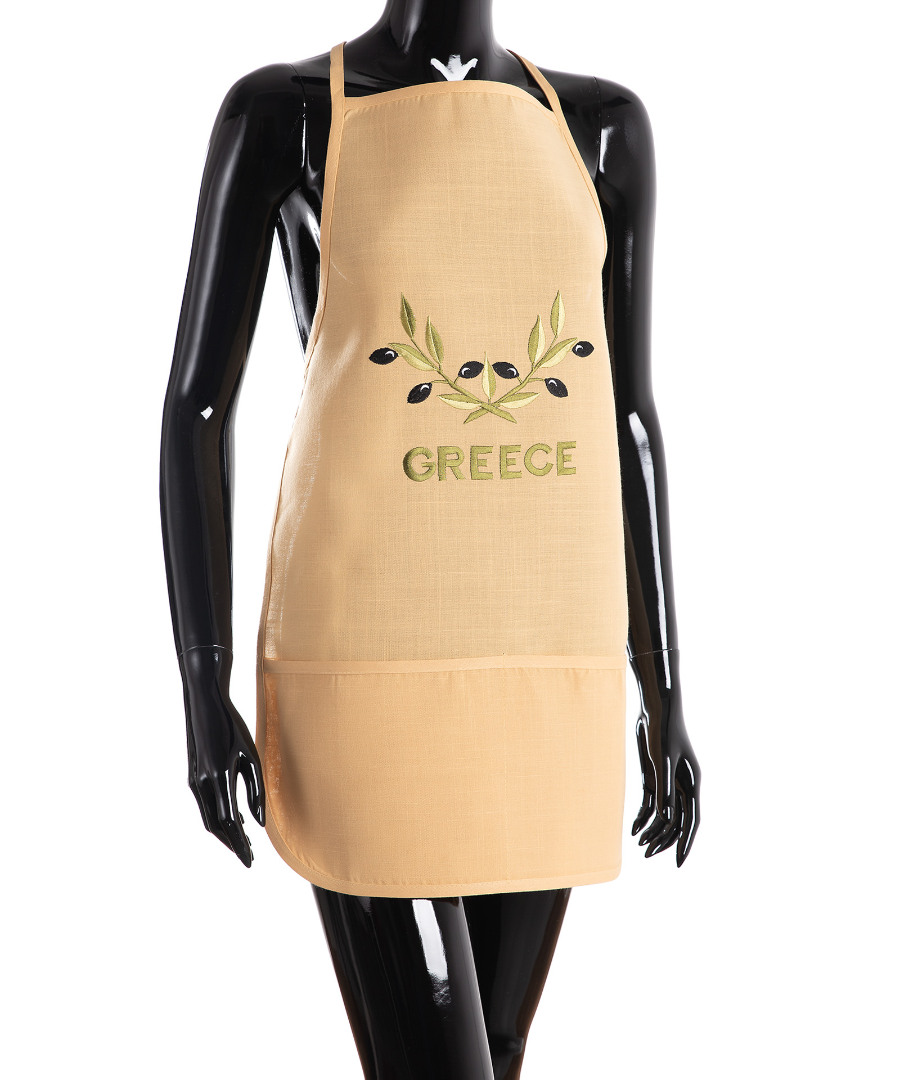 Untitled-2530 Ολόσωμη ποδιά BG23a (50cm x 70cm) κίτρινη χρωματιστή ελιά GREECE SilkFashion - Image 1