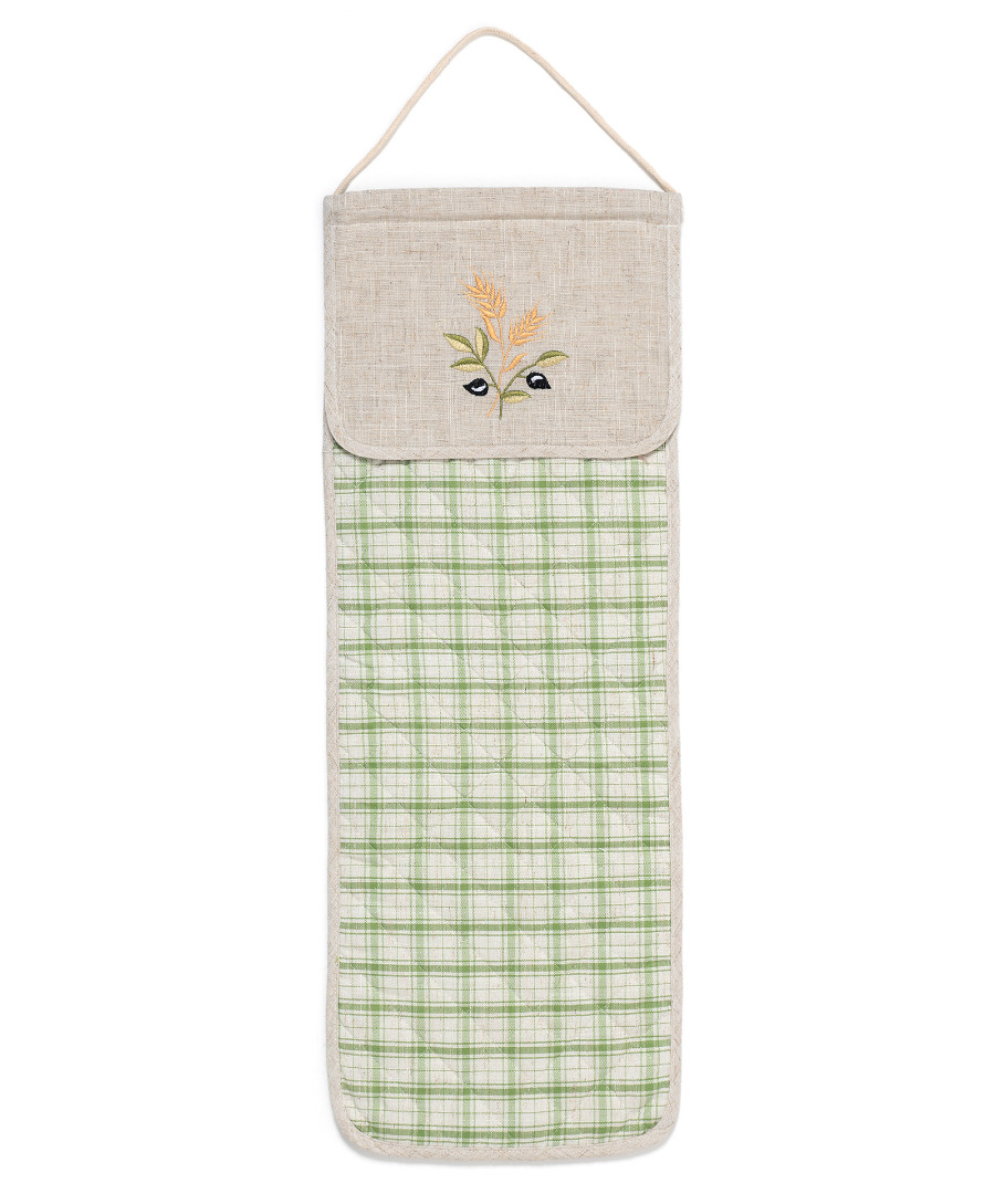 Untitled-2536 Σακούλα ψωμιού 1312 (25cm x 70cm) πράσινο SilkFashion - Image 1