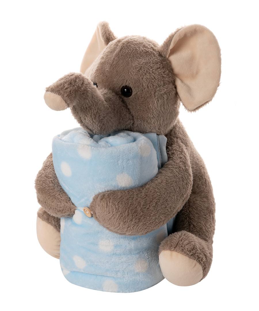 Untitled-2549 ΒΕΒΕ FLANNEL ΚΟΥΒΕΡΤΑΚΙ (80cm x 120cm) μπέζ ελεφαντάκι σιέλ SilkFashion - Image 1