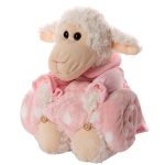ΒΕΒΕ FLANNEL ΚΟΥΒΕΡΤΑΚΙ (80cm x 120cm) αρνάκι ρόζ SilkFashion