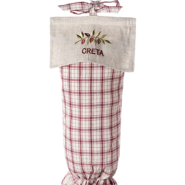 Σακουλοθήκη 1312 (23cm x 54cm) κόκκινο CRETA SilkFashion