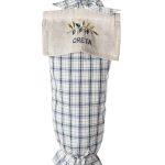 Σακουλοθήκη 1312 (23cm x 54cm) μπλέ CRETA SilkFashion