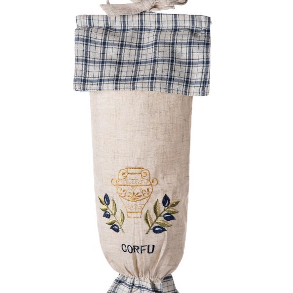 Σακουλοθήκη 1313 (23cm x 54cm) μπλέ CORFU SilkFashion