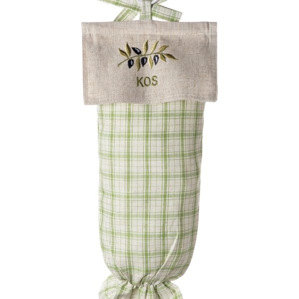 Σακουλοθήκη 1312 (23cm x 54cm) πράσινο KOS SilkFashion