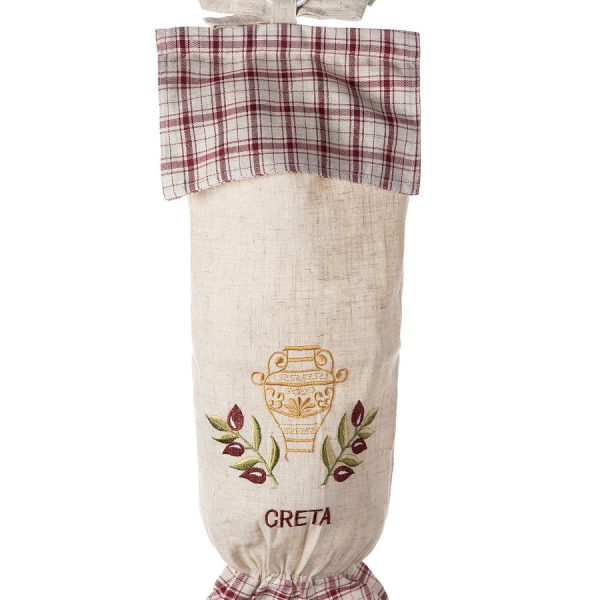 Σακουλοθήκη 1313 (23cm x 54cm) κόκκινο CRETA SilkFashion