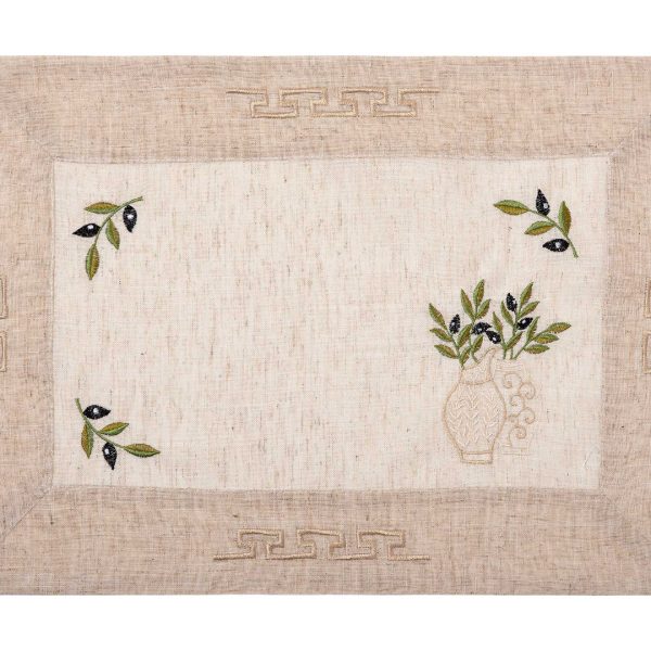 Ντουζίνες (12 τεμάχια) σουπλά 2754 (35cm x 50cm) SilkFashion