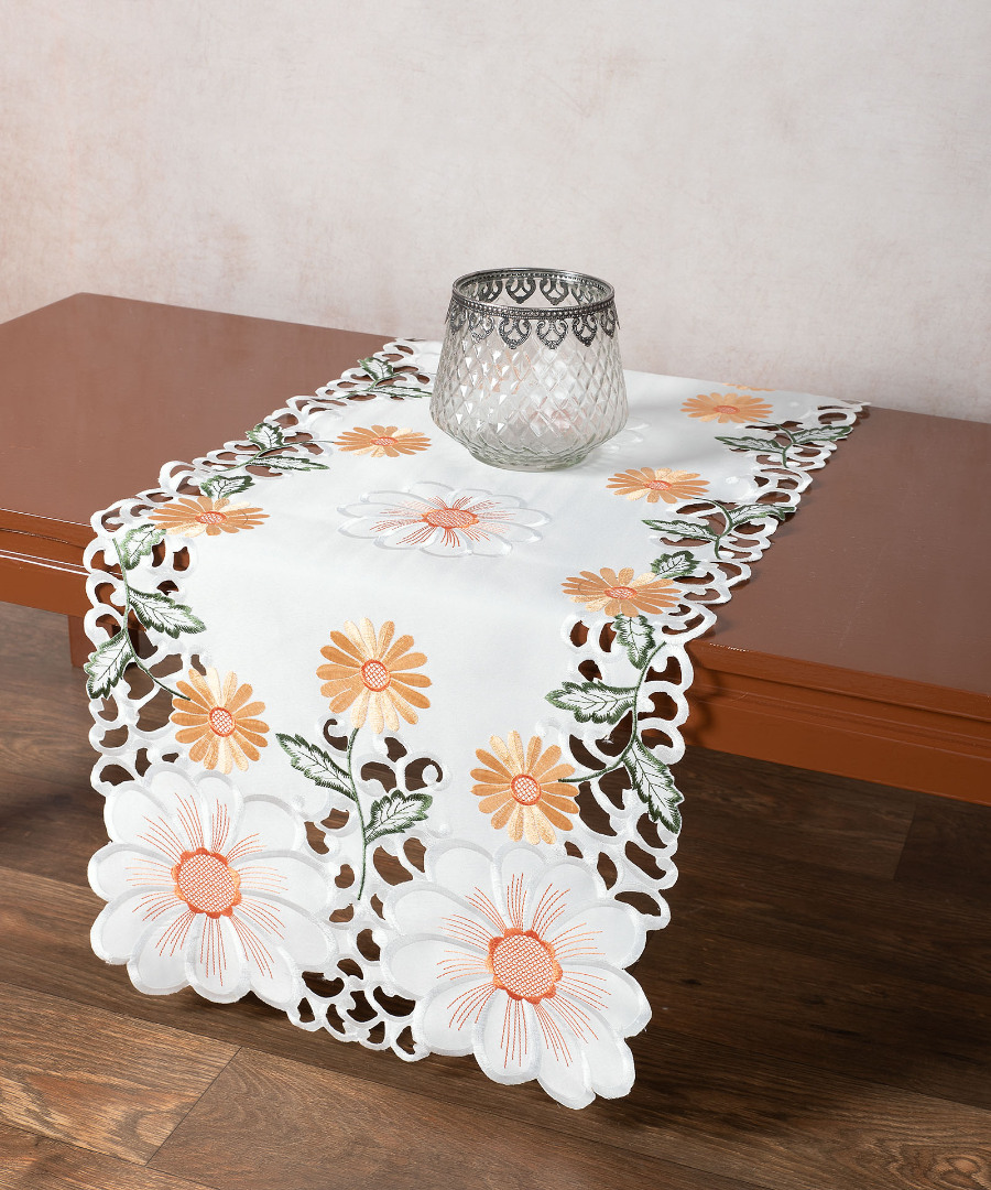 Untitled-2665 Σατέν κοφτή τραβέρσα (40cmcm x 170cm) 291 πορτοκαλί SilkFashion - Image 1