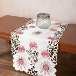 Σατέν κοφτή τραβέρσα (40cmcm x 170cm) 291 σάπιο μήλο SilkFashion