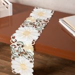 Σατέν κοφτή τραβέρσα (20cm x 150cm) 291κίτρινο SilkFashion