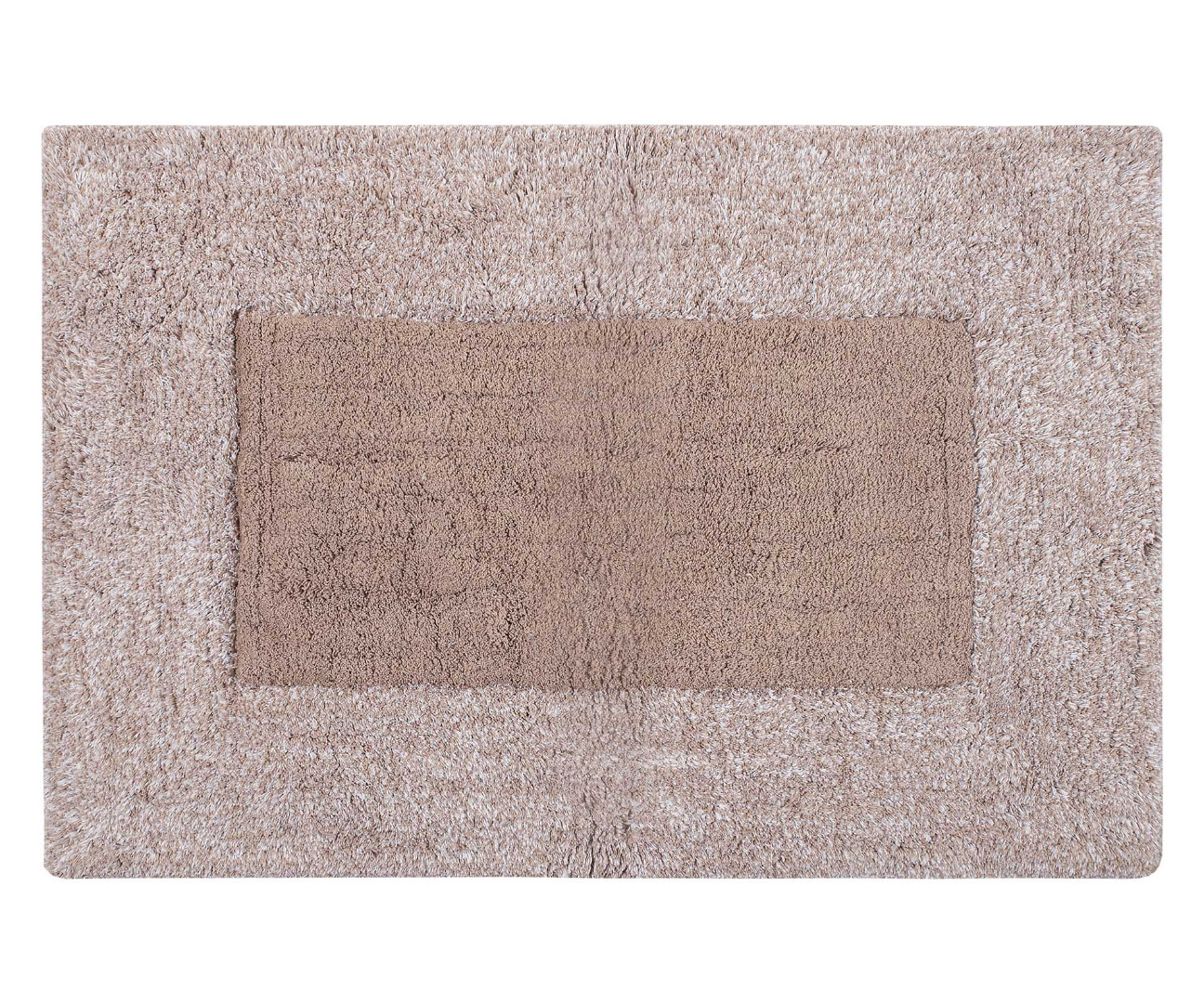 Untitled-2803 Πατάκι geometrical (60cm x 90cm) μπέζ SilkFashion - Image 1