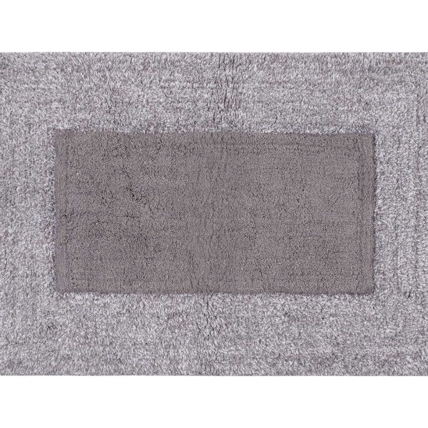 Πατάκι geometrical (70cm x 160cm) grey SilkFashion