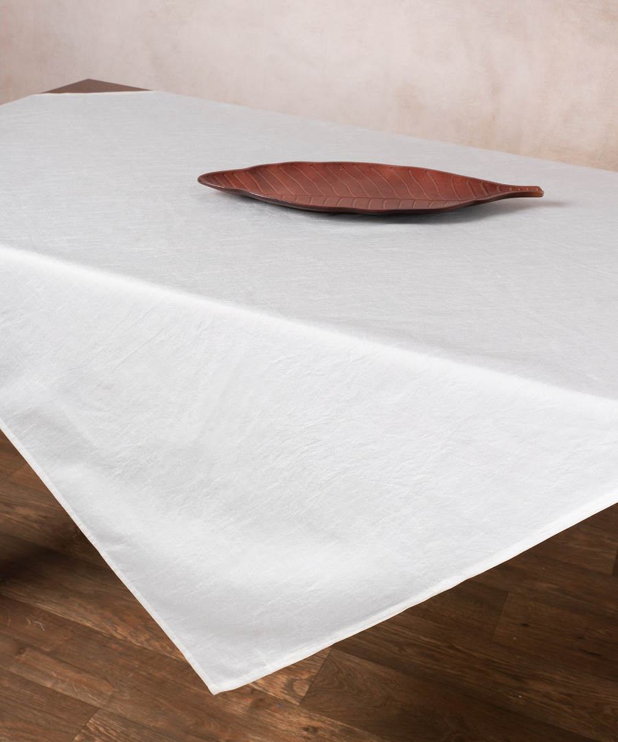 Untitled-2813 Σατέν τραπεζοκαρέ 2015 (130cm x 130cm) ivory SilkFashion - Image 1