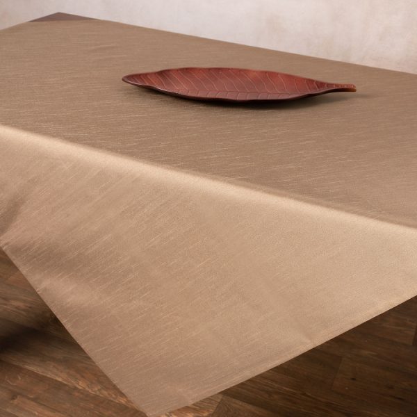 Σατέν τραπεζοκαρέ 2015 (130cm x 130cm) πούρου SilkFashion