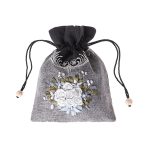 Πουγκί 970 (20cm x 24cm) μαύρο SilkFashion