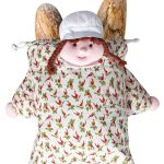 Ψωμιέρα σακούλα μαγείρισα (35cm x 35cm) SilkFashion