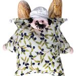 Ψωμιέρα σακούλα μάγειρας (35cm x 35cm) SilkFashion