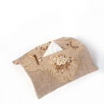 Θήκη για χαρτοπετσέτες 970 (30cm x 30cm) άμμου SilkFashion