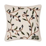 ΜΑΞΙΛΑΡΟΘΗΚΗ (45cm x 45cm) ελιά ΚΡΗΤΗ SilkFashion