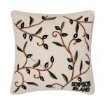 ΜΑΞΙΛΑΡΟΘΗΚΗ (45cm x 45cm) ελιά ΑΙΔΗΨΟΣ SilkFashion