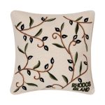 ΜΑΞΙΛΑΡΟΘΗΚΗ (45cm x 45cm) ελιά ΡΟΔΟΣ SilkFashion