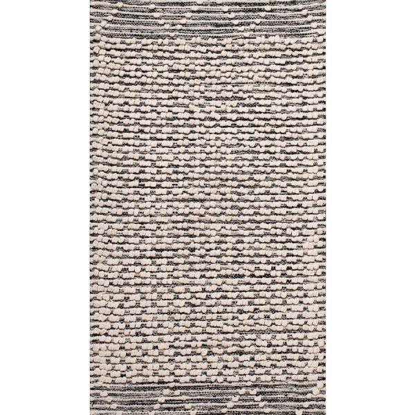 Πατάκι jaipur (70cm x 160cm) σκούρο γκρί SilkFashion