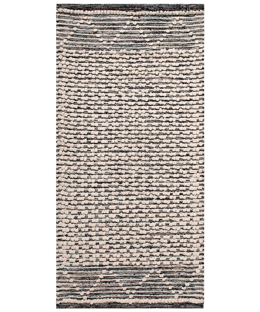 Untitled-3071 Πατάκι jaipur (60cm x 130cm) σκούρο γκρί SilkFashion - Image 1