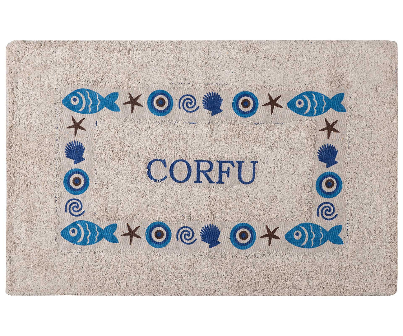 Untitled-3077 Πατάκι μάτι CORFU (40cm x 60cm) μπλέ SilkFashion - Image 1