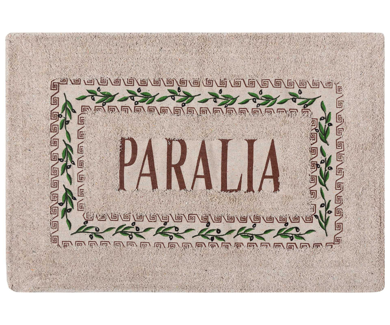 Untitled-3122 Πατάκι ελιά PARALIA (50cm x 80cm) καφέ SilkFashion - Image 1