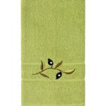 Πετσέτα Σώματος ( 70cm x 140cm ) Πράσινο με κλαδί SilkFashion