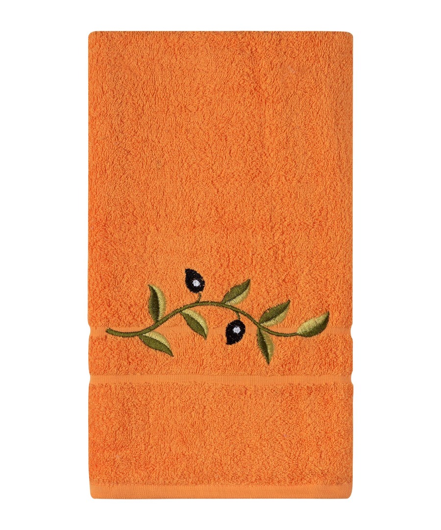 Untitled-3292 Πετσέτα Σώματος ( 70cm x 140cm ) Πορτοκαλί με κλαδί SilkFashion - Image 1